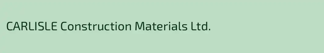 CARLISLE Construction Materials Ltd.